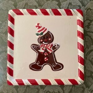 Tien Hsing Int'l Trading Co Holiday Ginger man Plate